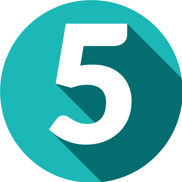 CHI-Number-Circle-5