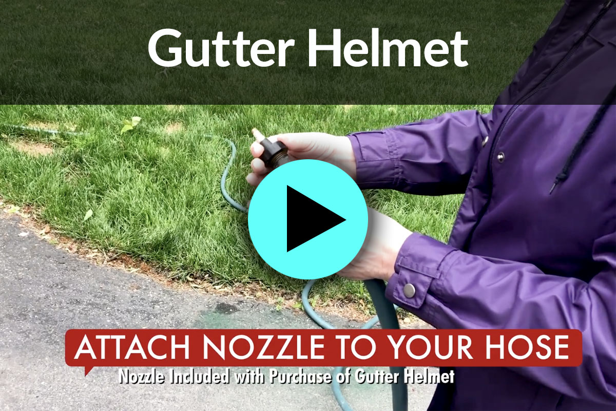 How Easy to Clean is Gutter Helmet?