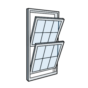 Replacement double hung windows