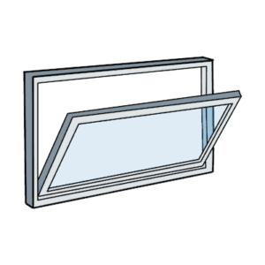 Replacement hopper windows