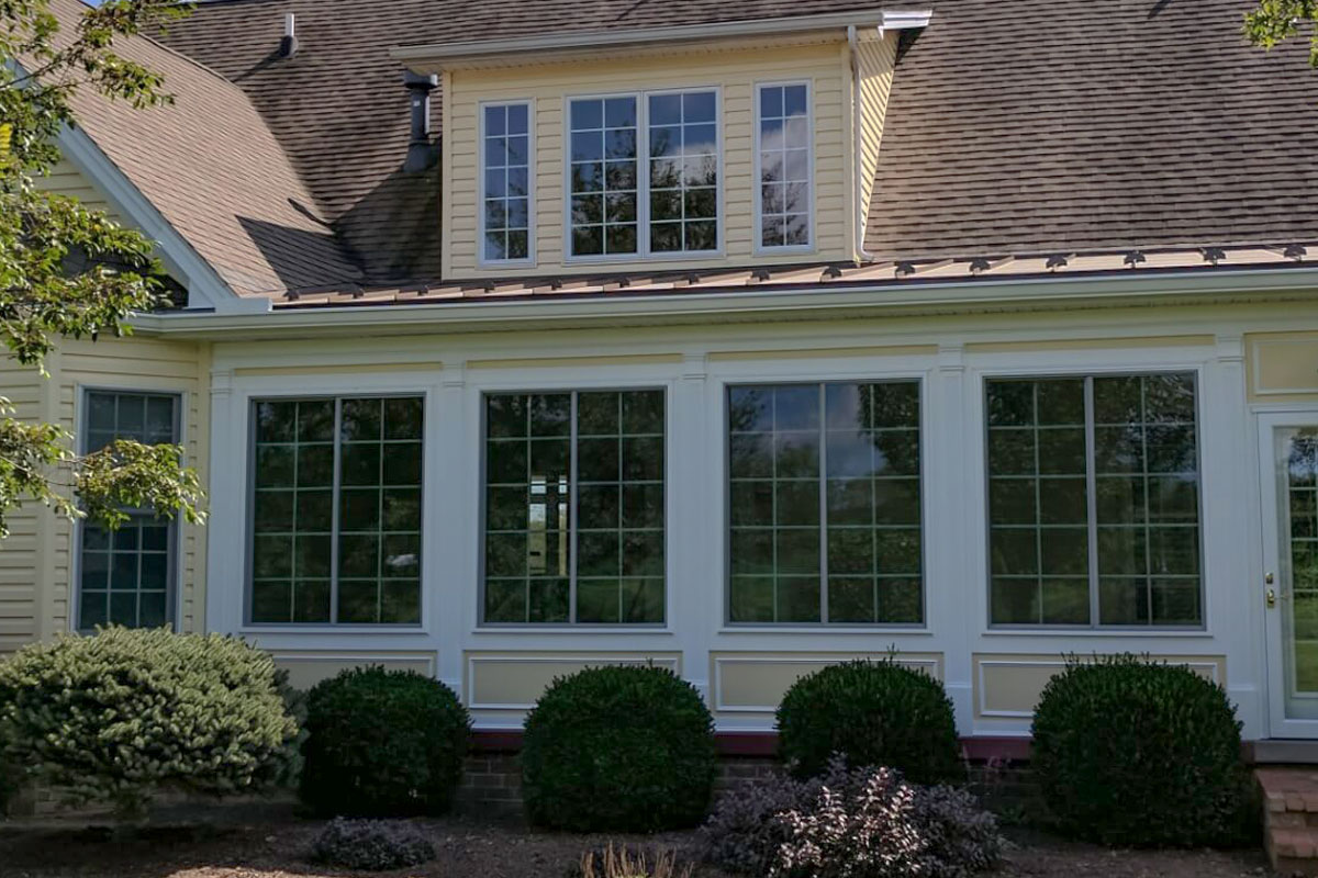 Sunroom exterior.