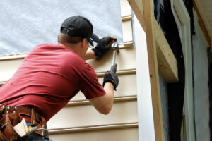 Replace vinyl siding. 