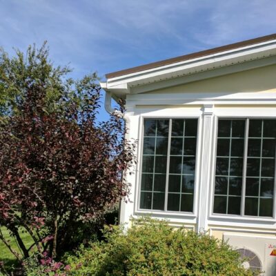 Sunrooms finished installation photo